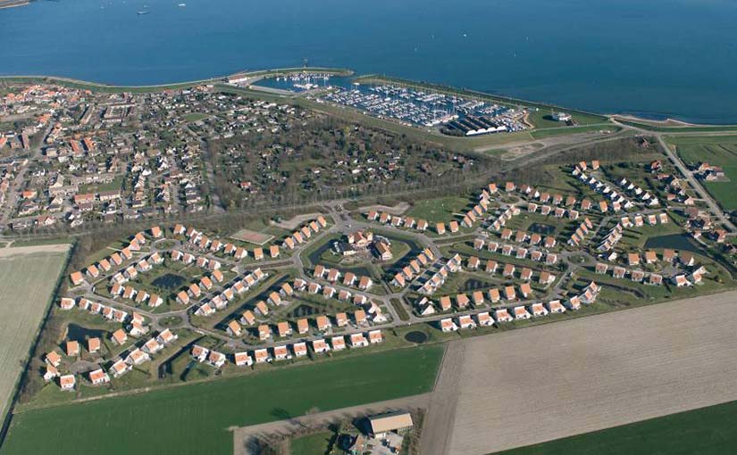 Luftbild Villapark Zeeland Village + Yachthaven