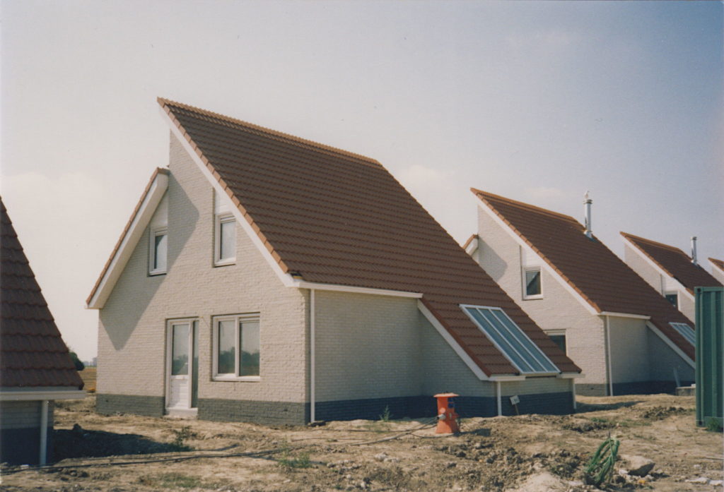 Vooraanzicht vakantiewoning